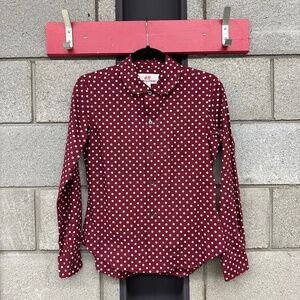 CDG x H&M polka dot shirt